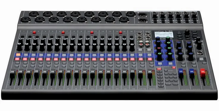 Zoom LiveTrak L-20, vista 2