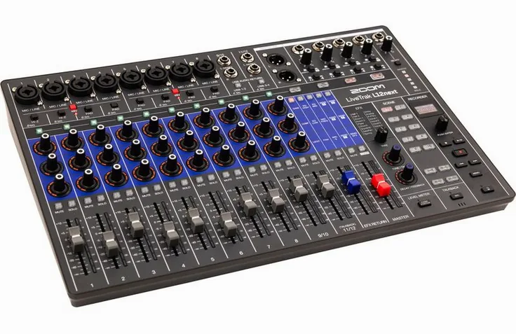 Zoom LiveTrak L12next, vista 3