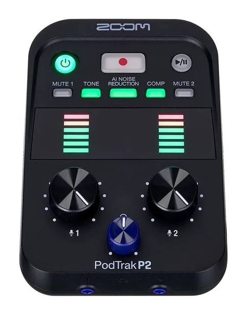 Zoom PodTrak P2, vista 2