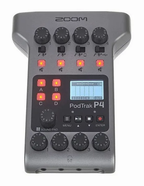 Zoom PodTrak P4, vista 2