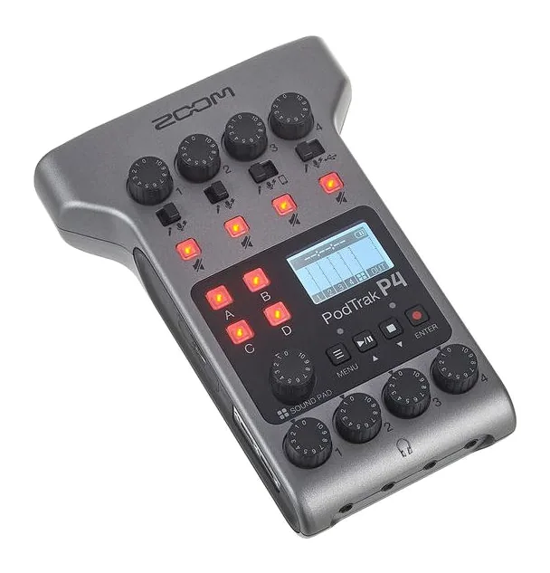 Zoom PodTrak P4, vista 3